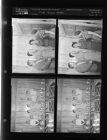 Misc. Group photos (4 Negatives (October 1, 1954) [Sleeve 4, Folder b, Box 5]